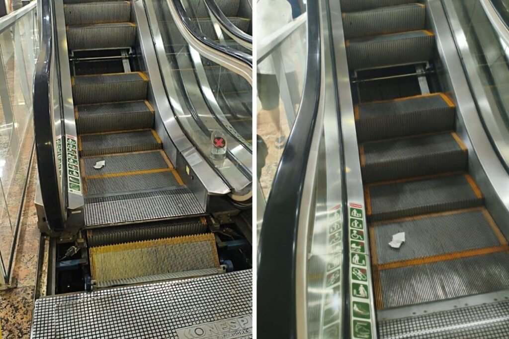 Criança se machuca após acidente em escada rolante no Shopping Faro, em São José dos Campos - Notícia sobre Segurança