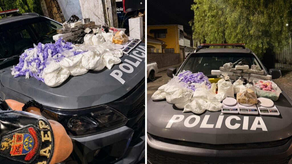 PM captura mais de 19 kg de drogas e arma em Roseira, SP - Notícia sobre Segurança