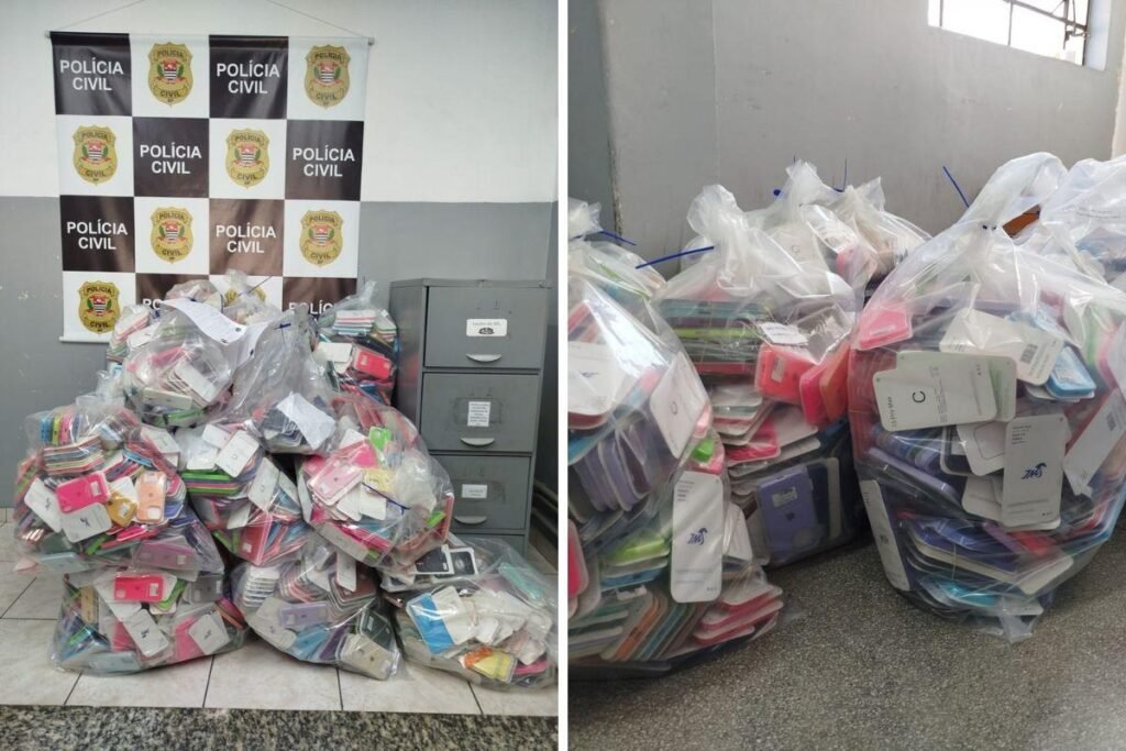 Polícia Civil realiza operação e apreende mais de 2.500 produtos falsificados em São José dos Campos em Segurança