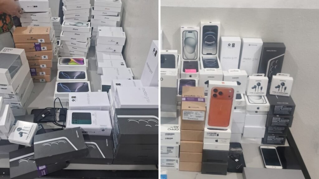 Dupla é presa após roubo de mais de 100 celulares em Bragança Paulista, SP em Segurança