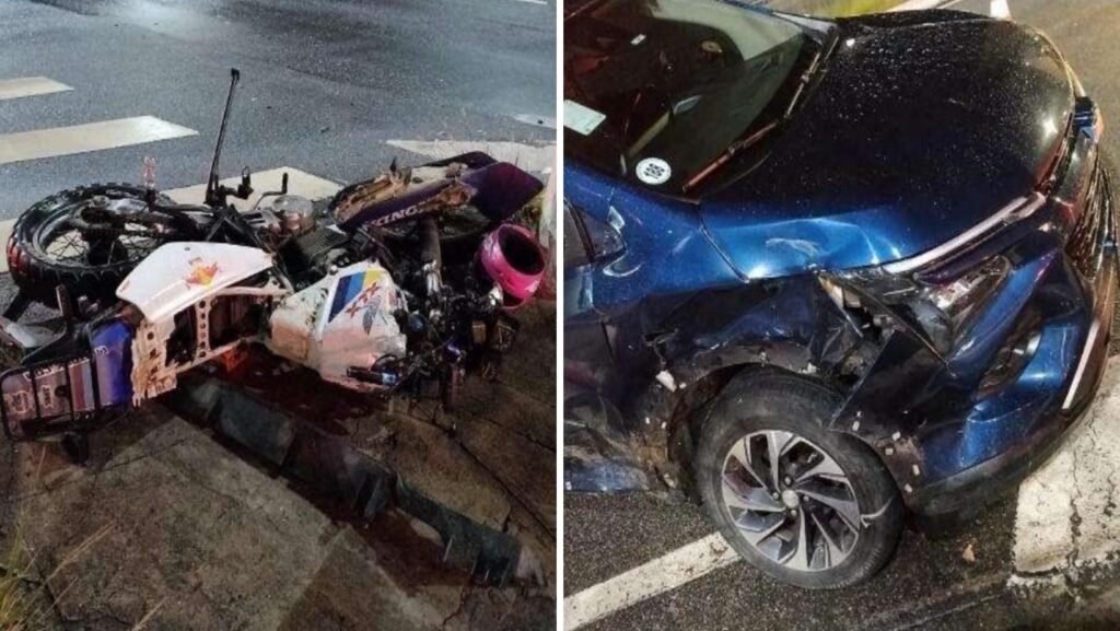Motociclista morre em acidente em Taubaté e passageira fica ferida em Segurança